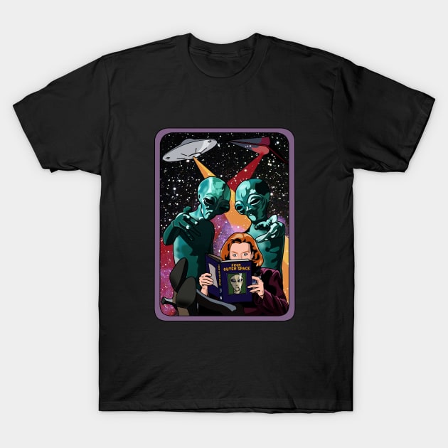 From outer space T-Shirt by ChromaticD